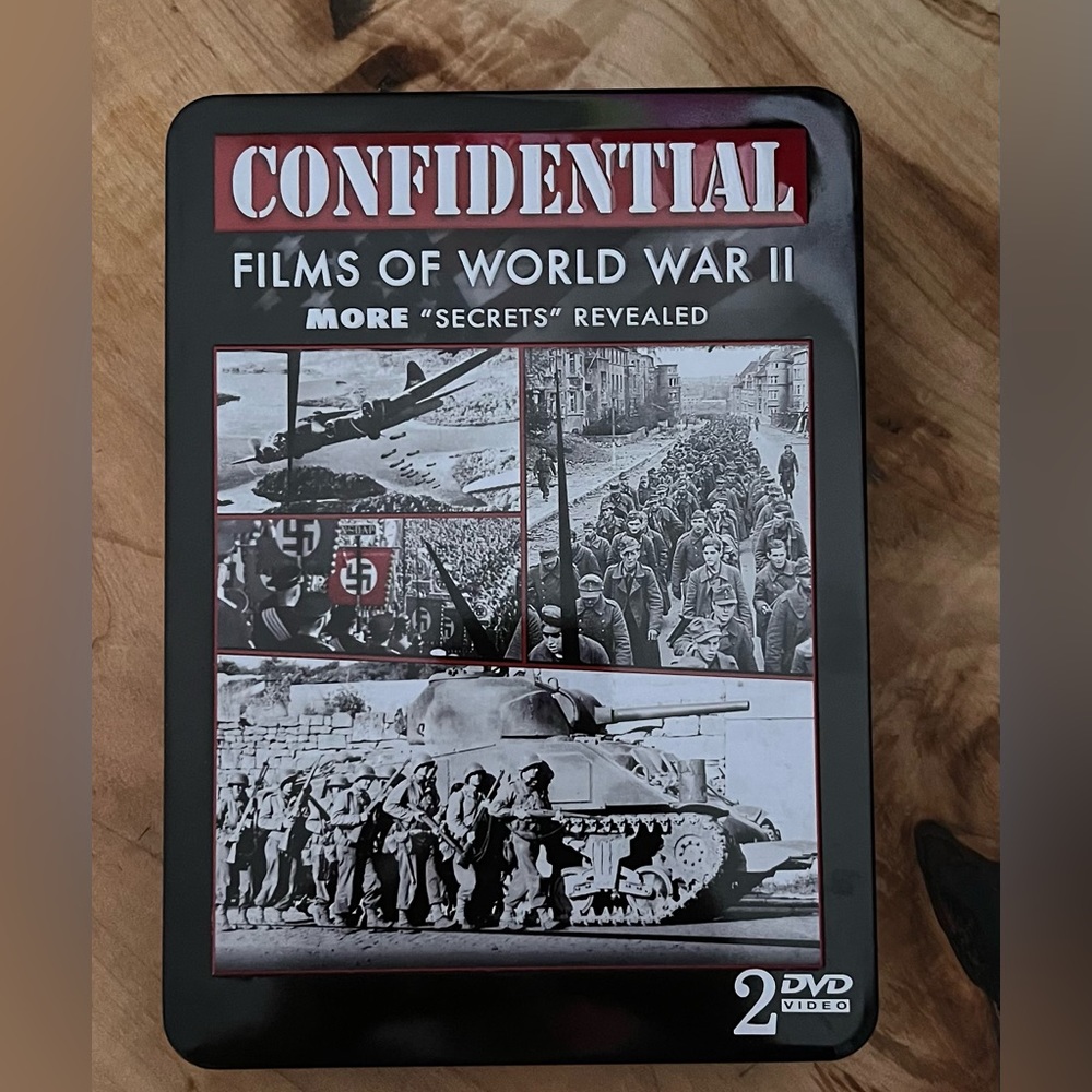 ⭐️CONFIDENTIAL Film of World War 2 DVD pack
